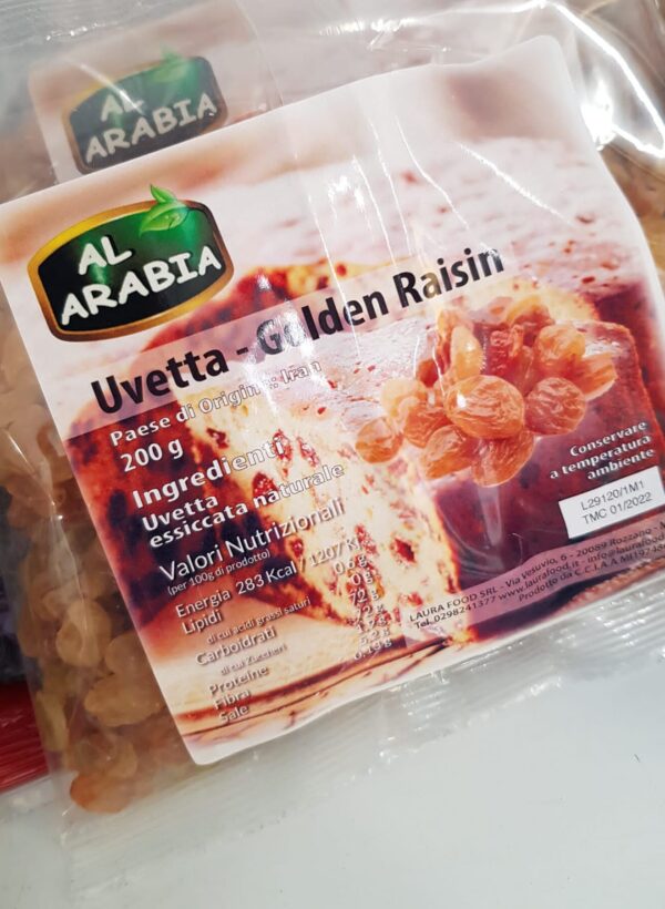 uvetta al arabia halal prodotto certificato