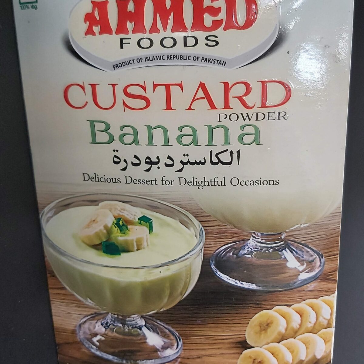 custard powerd alla banana