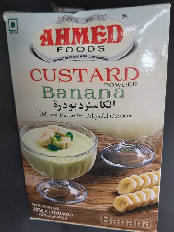 custard powerd alla banana