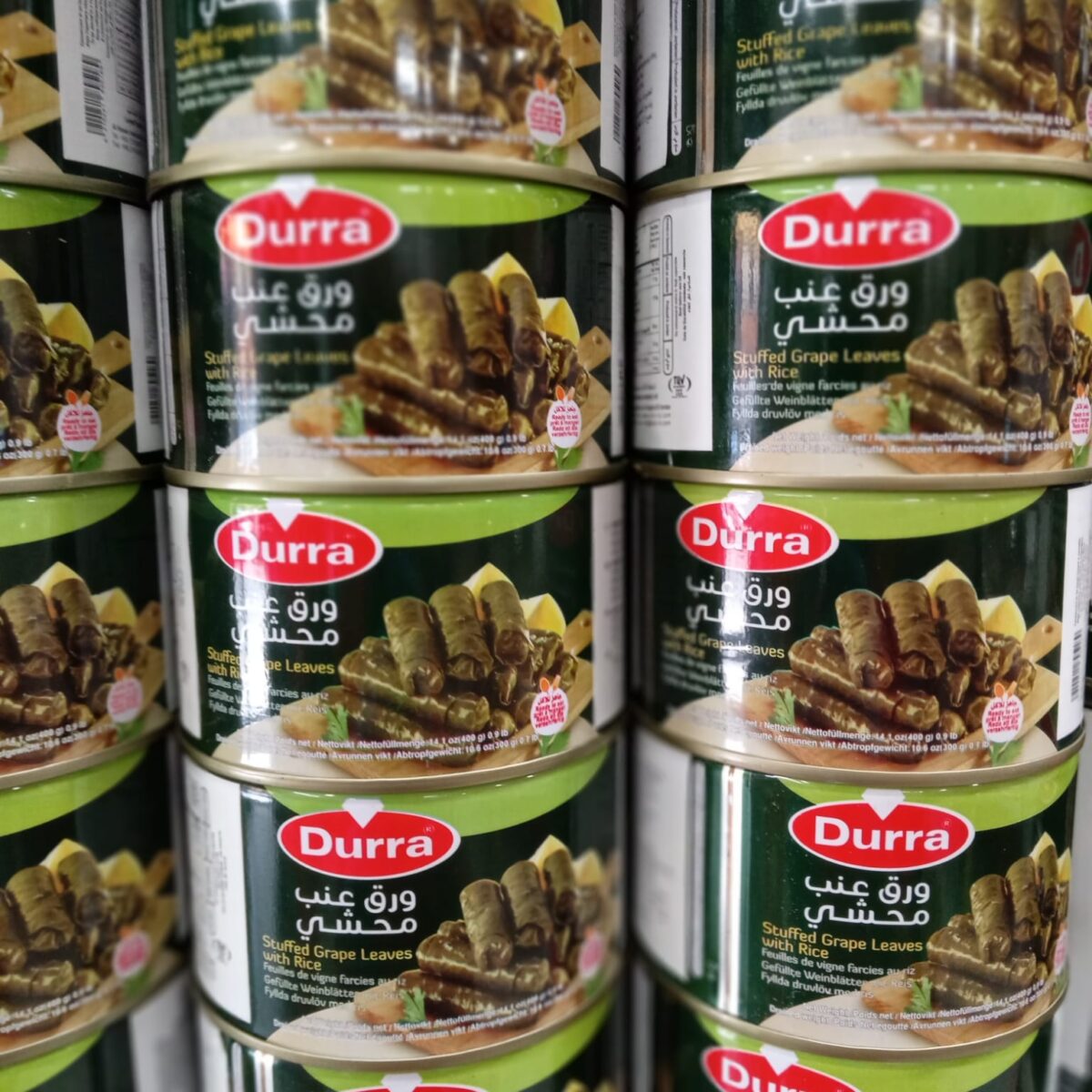 Foglie di vite in scatola Durra confezione 400 grammi