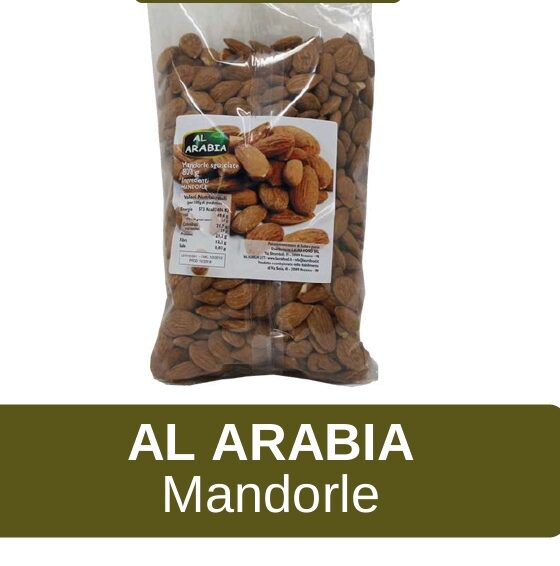Mandorle Al Arabia confezione 800 grammi