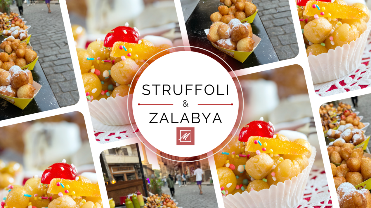 Ricetta dolce delle palline fritte ricoperte di miele, struffoli e zalabya